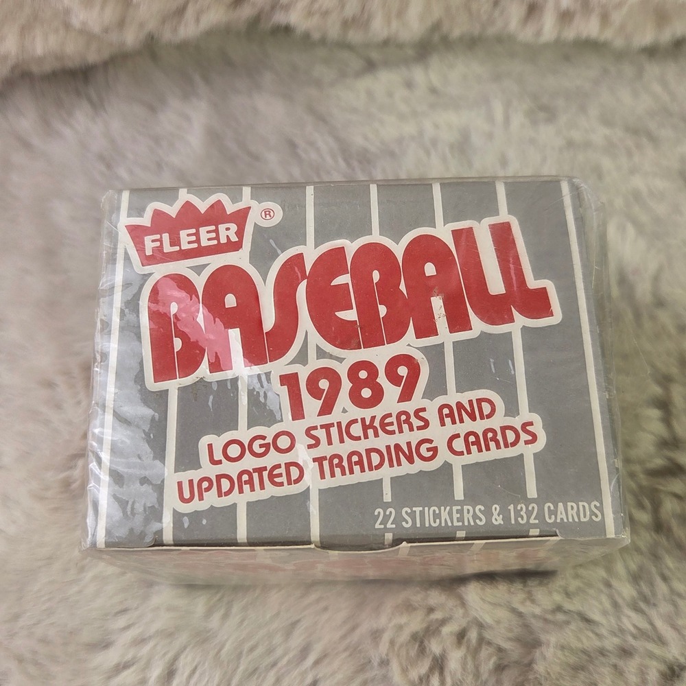 1989 Fleer Update Factory Sealed Set 132 Cards + Logo Stickers